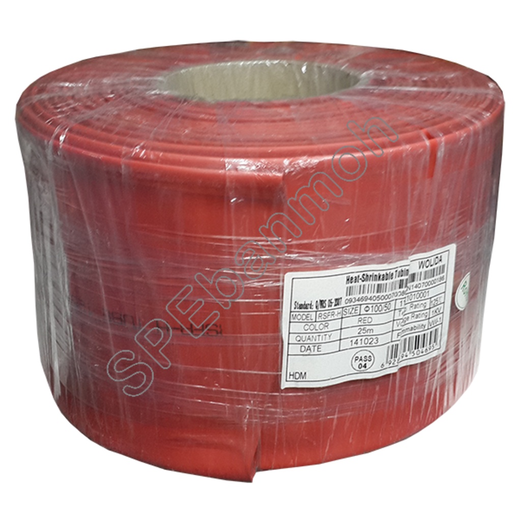 [ 10 เส้น ] HS-004 ท่อหด 4มม Ø4 mm ท่อหดสายไฟ ยาว 1เมตร/เส้น 1meter/pc ...