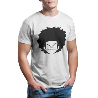 เสื้อ ยืด ผู้ชาย ผู้ชายเสื้อยืด Boondocks การ์ตูนผ้าฝ้ายบริสุทธิ์ท็อปส์ซูแปลกใหม่แขนสั้นคอกลมเสื้อยืดของขวัญไอเดียเสื้อย