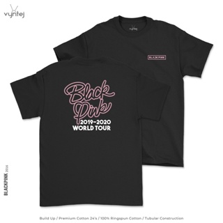 เสื้อยืด พิมพ์ลาย Blackpink World Tour | เสื้อยืด พิมพ์ลาย Kpop 006S-5XL
