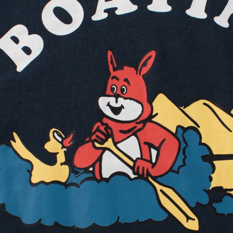 27home-เสื้อแขนยาวเด็ก-เสื้อยืดเด็ก-ht3012-กระต่าย-กับ-เป็ด-พายเรือ-boating