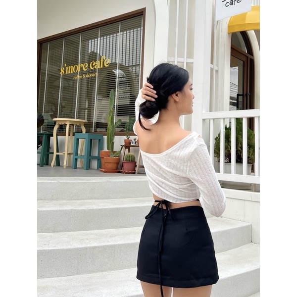 พร้อมส่ง-y2k-skirt-กระโปรงสั้นแนวy2k