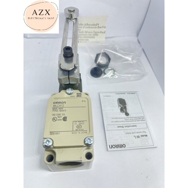 พร้อมส่ง-wlca12-ยี่ห้อ-omron-limit-switch-made-in-japan-รับประกันสินค้า-3-เดือน-มีสินค้าพร้อมส่งในไทย