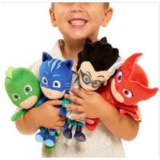 【พร้อมส่ง】ของเล่นตุ๊กตา Pj Mask Owlette Gekko ของขวัญ สําหรับเด็ก 4 ชิ้น ต่อชุด