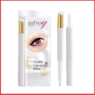 Ashley Premium Cosmetic Eyeliner &amp; Eyeshadow Pen 0.25g แอชลี่ย์ อายไลเนอร์ อายแชโดว์ (1 ชิ้น)