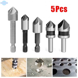 [ FAST SHIPPING ]Countersink Drill Bit Accessories Carbon Steel Countersink Drills 5 Flute Cutter