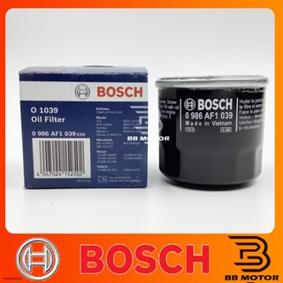 กรองน้ำมันเครื่องยนต์ Bosch  Mazda2, Mazda3, 323 #1039จัดส่งตรงจุด