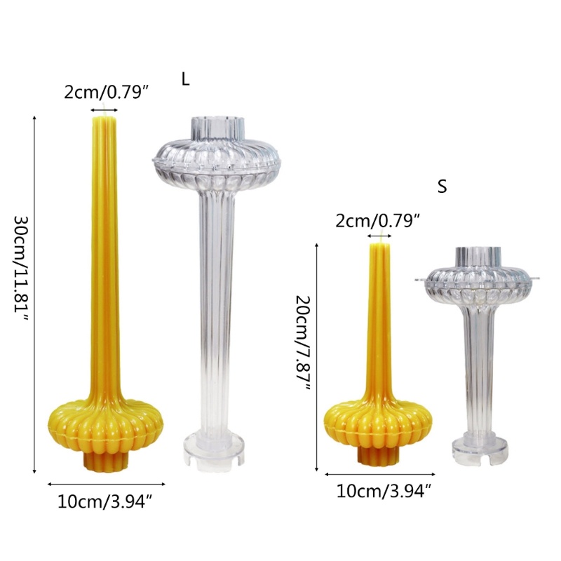 แม่พิมพ์แจกันดอกไม้-พลาสติก-สําหรับทําเทียน-สบู่-งานแต่งงาน-บ้าน-diy