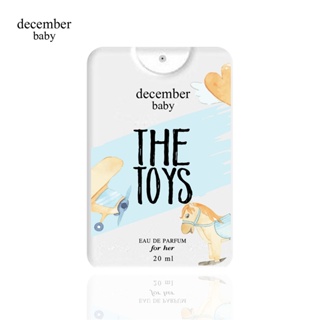 น้ำหอม กลิ่นแป้งเด็ก The Toys - December Baby Fragrance หอมอ่อนๆ น่ารักน่าเอ็นดู น้ำหอมขนาดพกพา 20 ml.