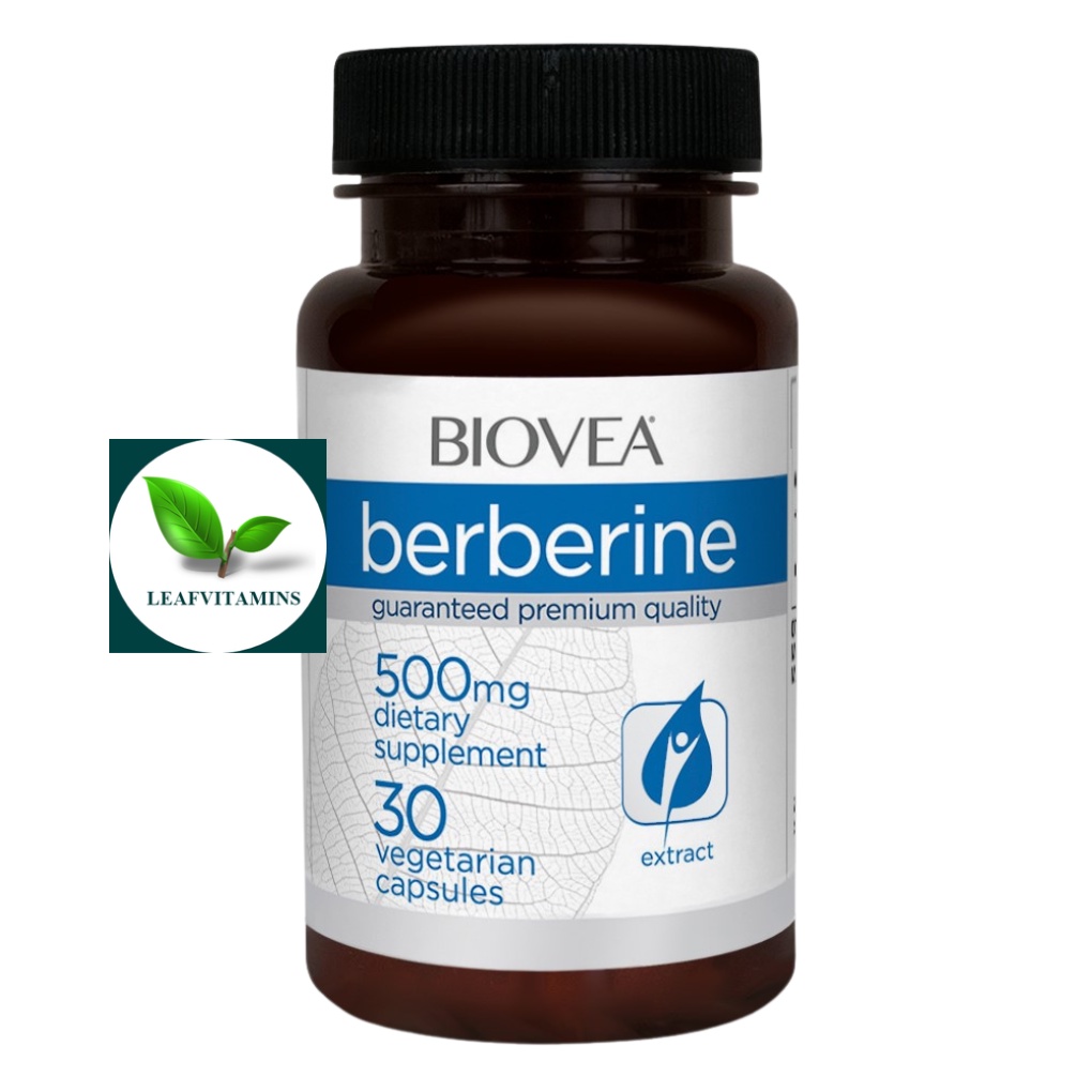 BIOVEA BERBERINE 500 Mg / 30 Vegetarian Capsules | Shopee Thailand