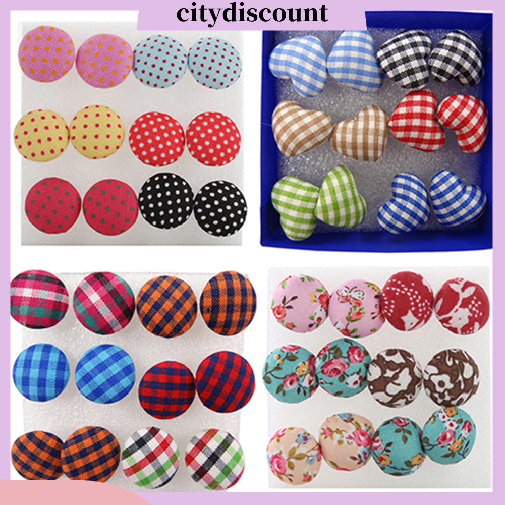 lt-citydiscount-gt-ต่างหูกระดุม-เครื่องประดับ-6-คู่-pin