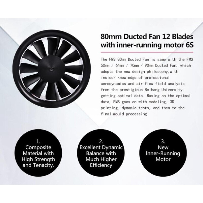 fms-ใบพัดดักแฟน-มอเตอร์-12-blades-80mm-inner-running-motors-6s-3270-1930kv-edf-duct-fan-อุปกรณ์เครื่องบิน-rc