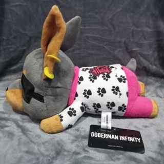 ตุ๊กตา​ DOBERMAN INFINITY ขนาด​ 13 นิ้ว​ ลิขสิทธิ์​แท้​ งานป้าย​FuRyu