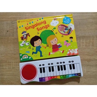 หนังสือกดเปียโน  Piano Playtime Sing-along Songs 🎵