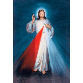 ภาพโปสเตอร์ พิมพ์ลายพระเยซู ศาสนาคริสต์ คาทอลิก สําหรับตกแต่งผนังบ้าน