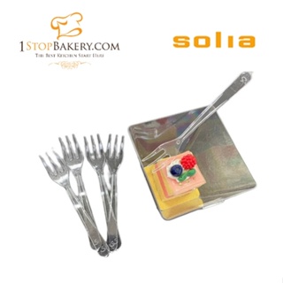 Solia CS50703 Mini Fork 100 mm. Transparent 250 pcs.