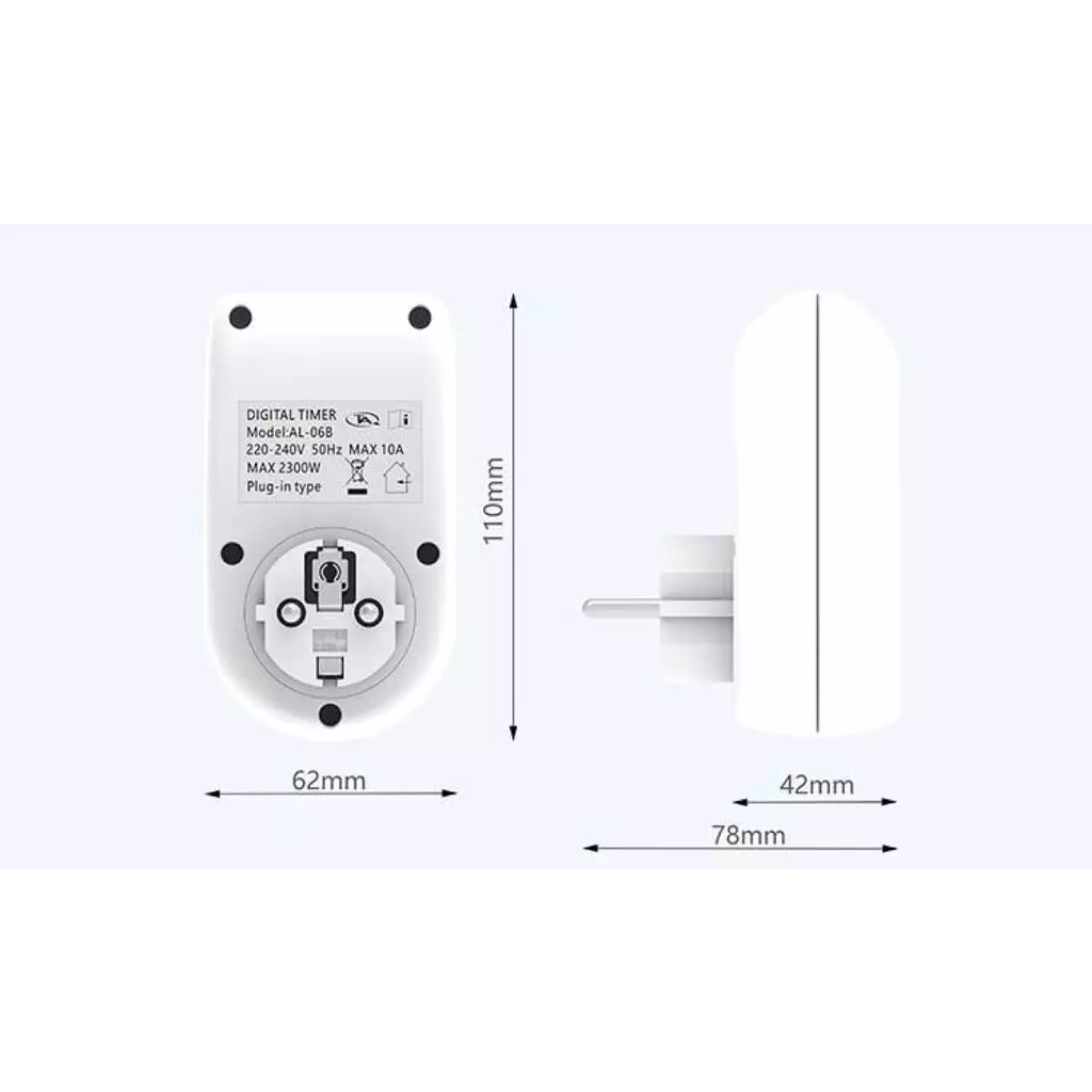 vde-timer-digital-al-06ทามเมอร์ดิจิตอล-เครื่องตั้งเวลาเปิดปิด-ปลั๊กไฟตั้งเวลา-30-ชิ้น