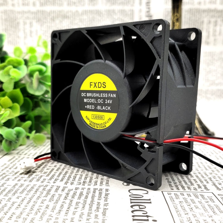 Ventilateur De Refroidissement Inverter Double Bille 24V FXDS 8CM 8038 - Air Flow Max
