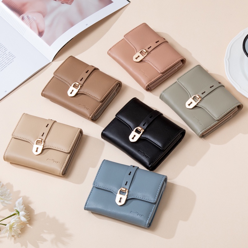 2022-fashion-pu-leather-wallet-women-korean-short-womens-wallet-version-coin-purse-card-holder-purse