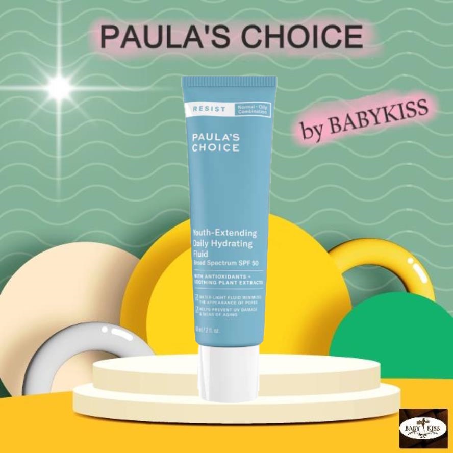 PAULA'S CHOICE Resist YouthExtending Daily Mattifying Fluid SPF 50 มอยเจอร์กัน Shopee Thailand