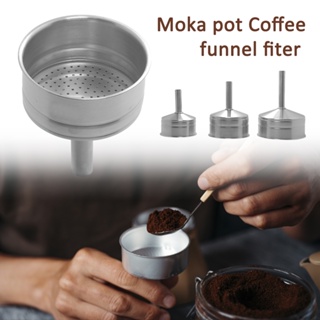 ☕กรวยกรองกาแฟ moka pot กรวยสำหรับหม้อต้มโมค่าพอท อะไหล่กรวยกรอง 1-2-3-6-9-12 CUP