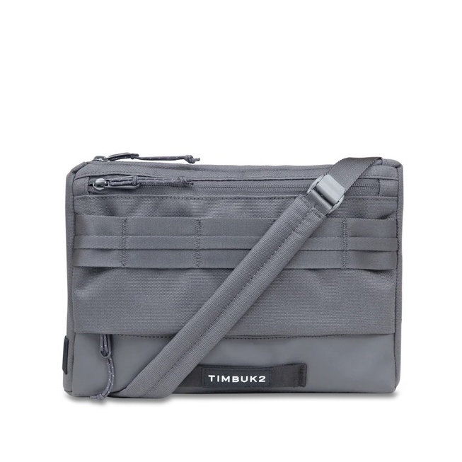 timbuk2-agent-crossbody-steel-สีเทาดำ-กระเป๋าคาดอก