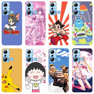 เคสสำหรับ Infinix Hot 20i Case Silicone Back Cover Soft Casing Infinix Hot20i cartoon TPU เคส