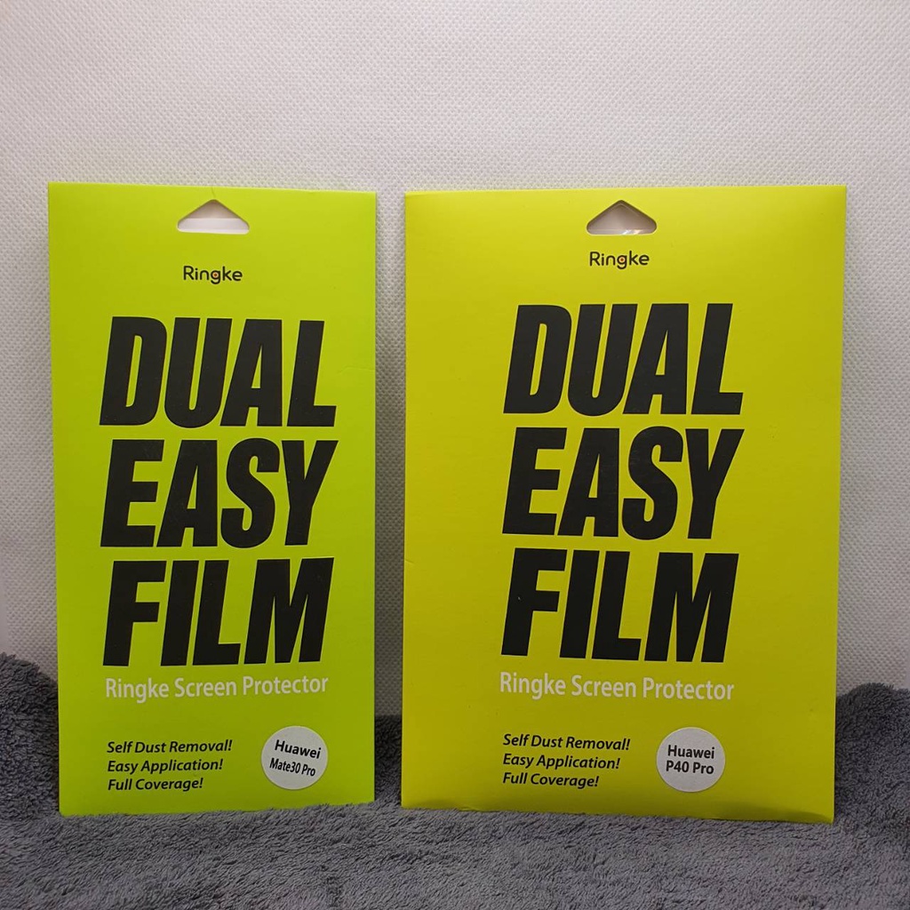 ringke-dual-easy-film-สำหรับ-huawei-mate-30-pro-p40-proมี-2-ชิ้นในกล่อง-ติดง่าย-ทัชสกรีนลื่น-ทนทาน