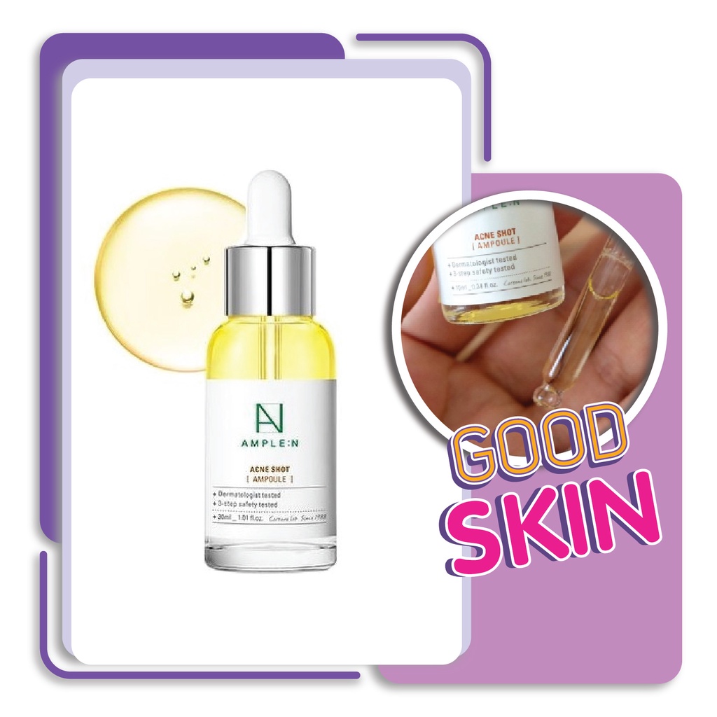 Ample N Acne Shot Ampoule 30ml Shopee Thailand