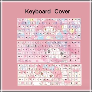 【Cute Cartoon Melody】Keyboard cover For MacBook New Pro13.3 M2  M1 2020 Air13 A2179 A2251 Pro13.3 Retina A1502 A1466 A1706 touchbar Pro13inch Waterproof keyboard cover