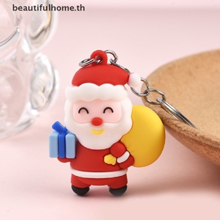 พวงกุญแจ จี้ตุ๊กตาซานตาคลอส กวางเอลก์น่ารัก เหมาะกับของขวัญวันคริสต์มาส สําหรับเด็ก และเพื่อน