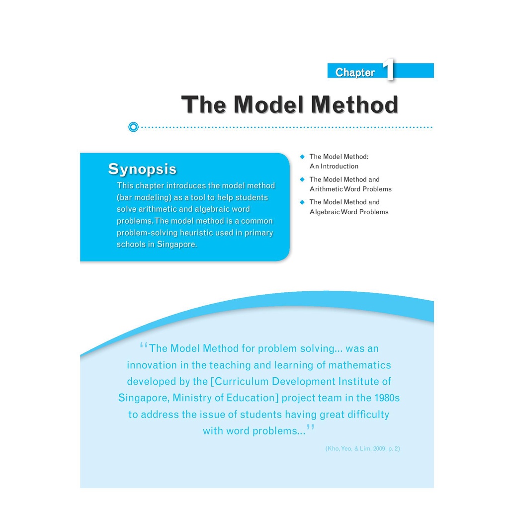สอนสู่ปริญญาโทคณิตศาสตร์: Bar Modeling A Prob-Solving Tool โดย Marshall ...