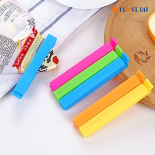 Portable Food Snack Sealing Bag Clips/Kitchen Storage Food Sealer Clamp/Food Plastic Bag Sealer Tool/Random Colors