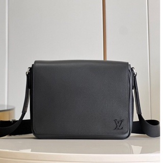 พรี​ ราคา7800 Lv louis vuitton Messenger หนังวัว กระเป๋าสะพายข้าง กระเป๋าสะพาย