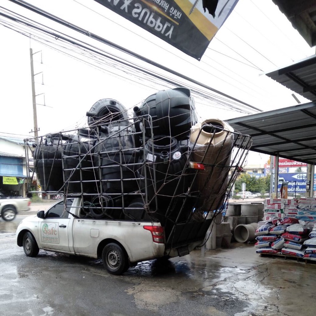 ถังดักไขมันฝังดิน-800-ลิตร-ถังดักไขมันแบบใต้ดิน-ยี่ห้อ-safe