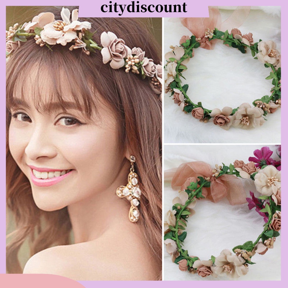 lt-citydiscount-gt-city-ที่คาดผมลายดอกไม้สำหรับผู้หญิง