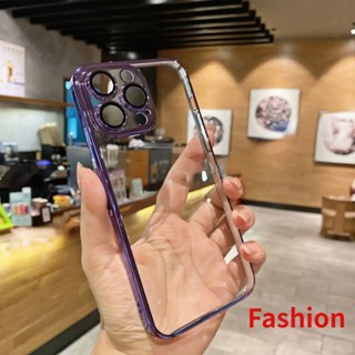 ใช้กับ ไอโฟน14 Pro max With lens film ใส case for iPhone11 เคสi14 เคสiPhone13Promax Case with camera cover for iPhone14 เคสไอโฟน12 เคสไอโฟน13 case iPhone11promax 12promax เคสi11 เคสIP12pm