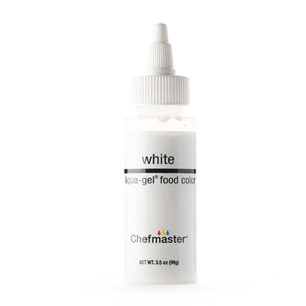 สีเจลผสมอาหาร สีขาว / ChefMaster Liquid Whitener 3.5 oz (5907) Shopee