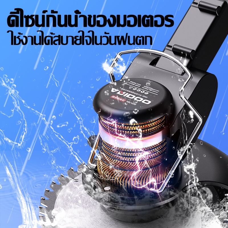 พร้อมจัดส่ง-total-เครื่องตัดหญ้า-แถมแบตเตอรี่-2ก่อน-honda-super-power-ใบมีดทนต่อการสึกหรอ-เบา-ถอดออกได้-เครื่องตัดหญ้