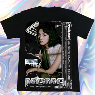 เสื้อผู้ชายเท่ สองครั้ง Momo tee โดย JakseoulStreetwear ผู้ชายเสื้อยืดผู้หญิง