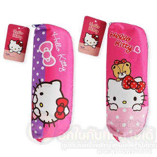 กระเป๋า Hello Kitty กระเป๋าดินสอ แบบซิป ลายลิขสิทธิ์ ลาย คิตตี้ รุ่น KT-1015 จำนวน 1ชิ้น พร้อมส่ง