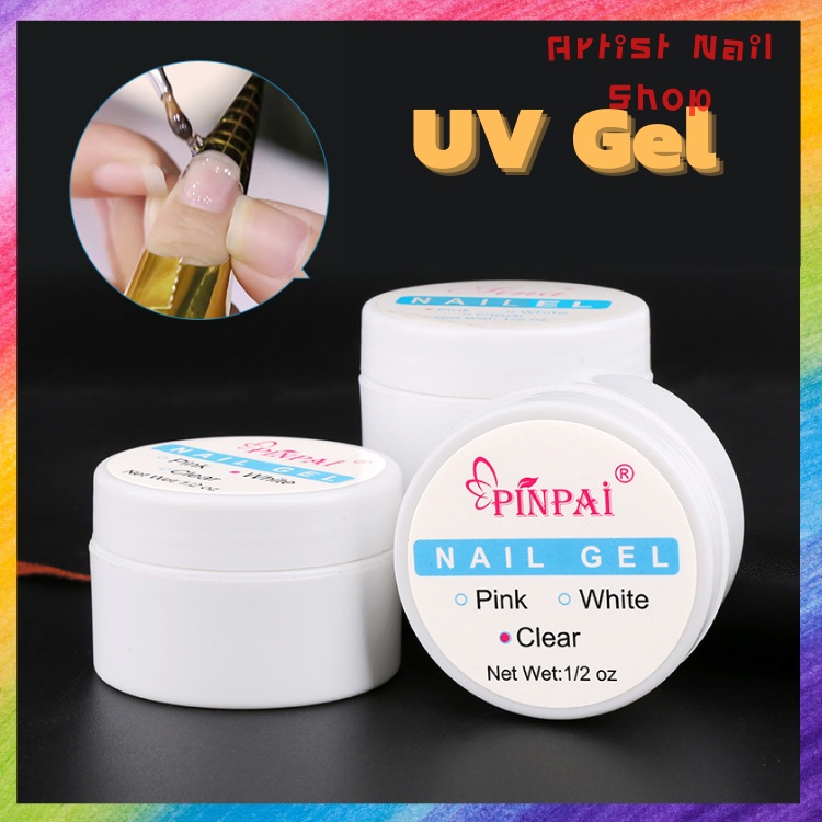 เจลต่อเล็บ-เคลือบอะไหล่-เสริมหน้าเล็บ-ขนาด-15ml-uv-gel