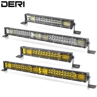 10&amp;#39;&amp;#39;20 Inch Slim LED Work Light Bar Fog Lamp DRL For Jeep Cars 4x4 Offroad ATV Truck 12V 24V White Amber Combo M