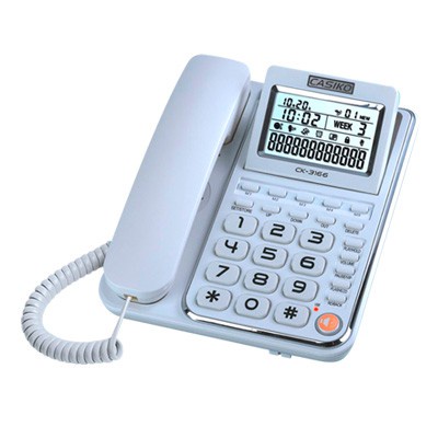 ภาพสินค้าCASIKO โทรศัพท์บ้าน รุ่น CK-3166 โทรศัพท์สำนักงาน ออฟฟิต โทรศัพท์ จากร้าน vitchuphun บน Shopee ภาพที่ 2
