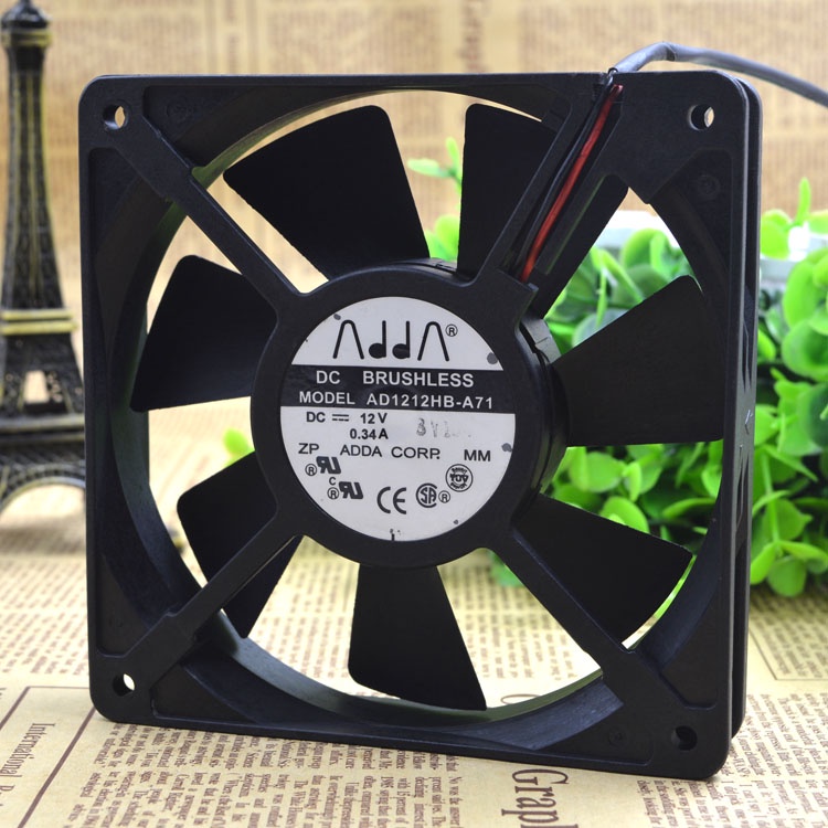ต้นฉบับ 12025 12V 0.34A 2WIRES CASE FAN AD12HB-A71 | Shopee Thailand