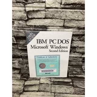 Ibm pc dos Microsoft Windows Second Edition (หนังสือมือสอง)>99books<