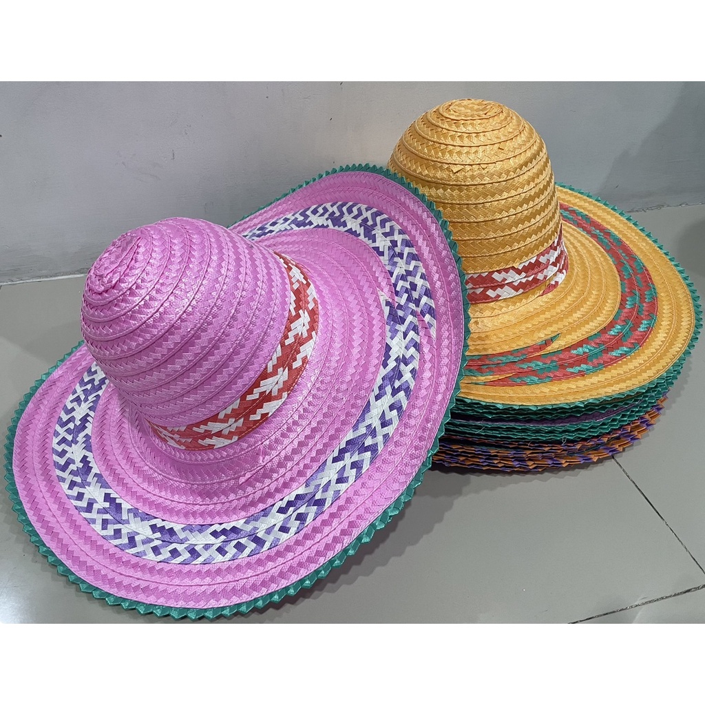 ราคาและรีวิวหมวกสาน หมวกสานผู้หญิง หมวกกีฬาสี หมวกชาวนา หมวกชาวสวน หมวกสานพลาสติก