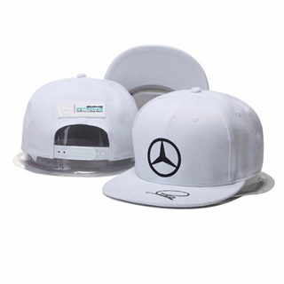 H1 Original_หมวกเบสบอล ปักลาย Mercedes-Benz ปรับขนาดได้ สไตล์ฮิปฮอป สําหรับผู้ชาย และผู้หญิง LDCX