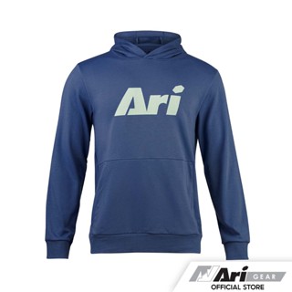 ARI EZY HOODIE - NAVY/GREY/WHITE  เสื้อฮู้ด อาริ อีซี่ สีกรมท่า