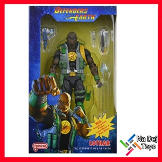 NECA Defenders of The Earth Lothar 7" Figure ดีเฟนเดอร์ ออฟ ดิ เอิร์ธ โลทาร์ ขนาด 7 นิ้ว ฟิกเกอร์