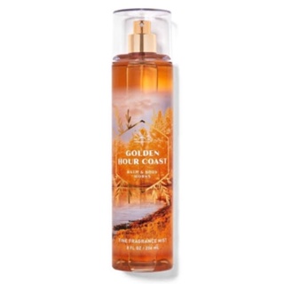 Bath &amp; Body Works Golden Hour Coast Fragrance Mist 236ml. ของแท้